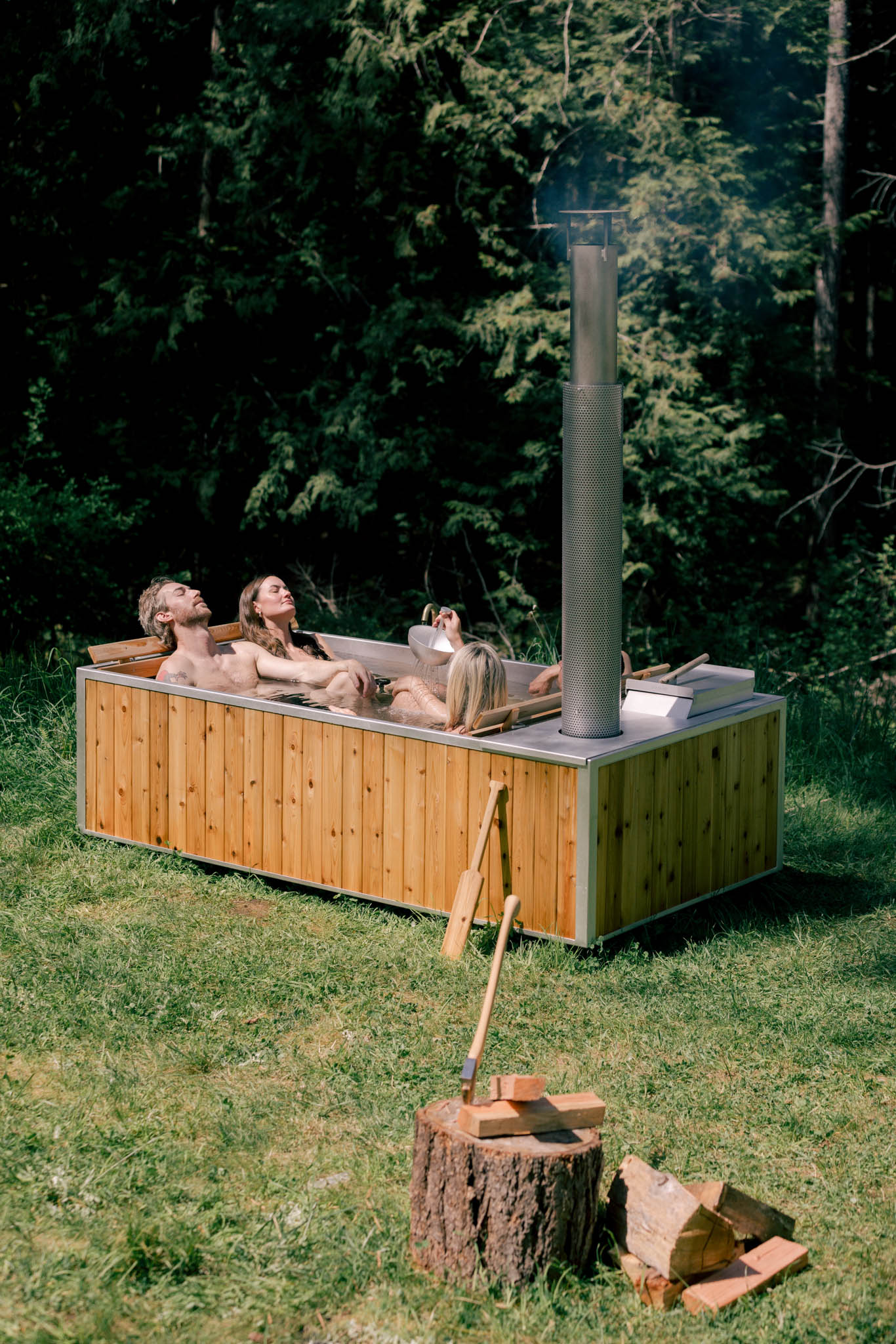 Wood Burning Hot Tubs